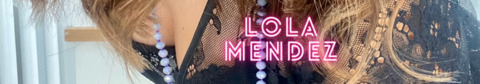 Header of lolamendezclub