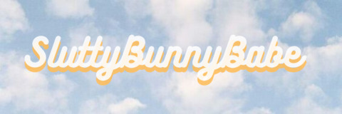 Header of sluttybunnybabe