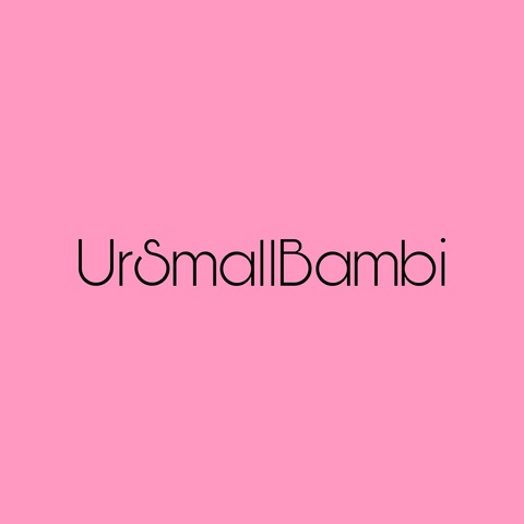 Header of ursmallbambi